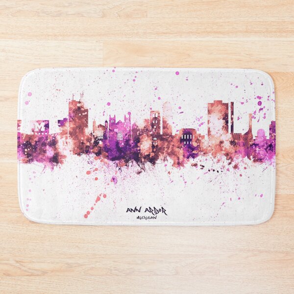 Item preview, Ann Arbor Michigan Skyline designed and sold by ArtPrints.