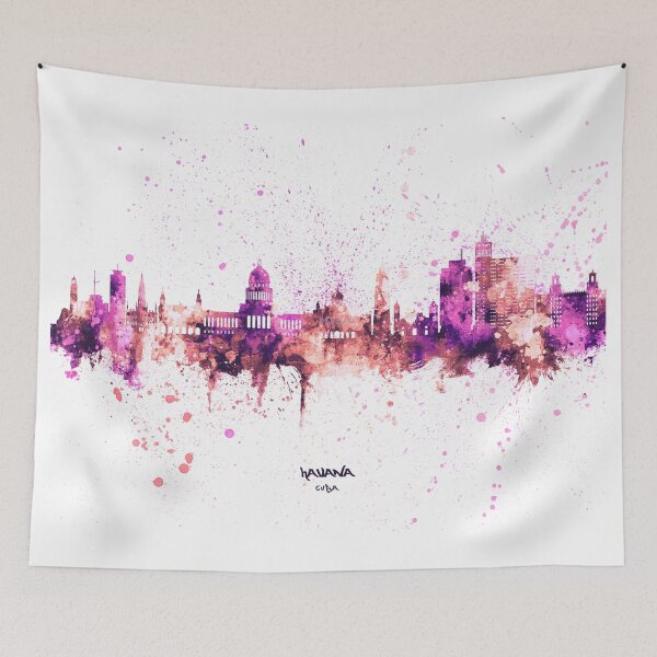 Item preview, Havana Cuba Skyline designed and sold by ArtPrints.