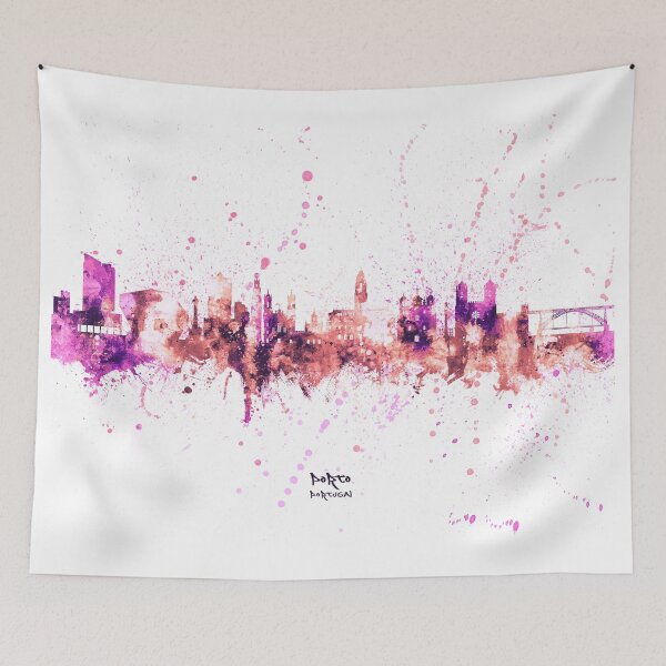 Item preview, Porto Portugal Skyline designed and sold by ArtPrints.