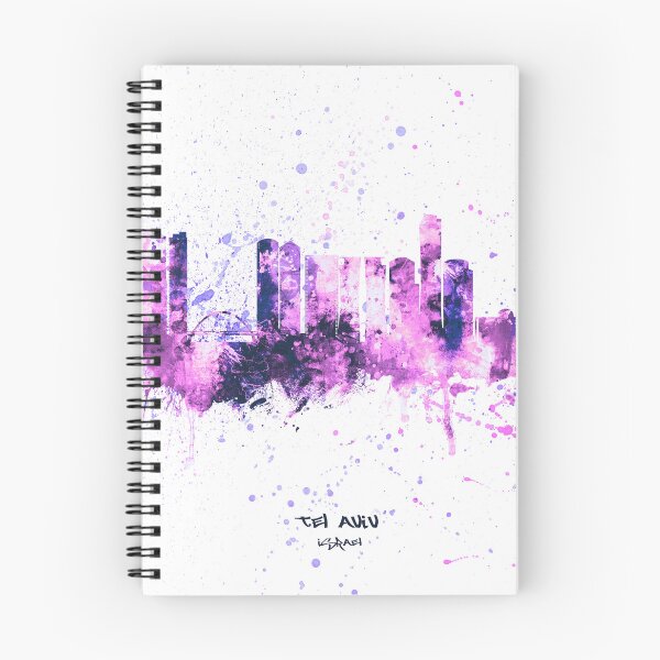 Item preview, Tel Aviv Israel Skyline designed and sold by ArtPrints.