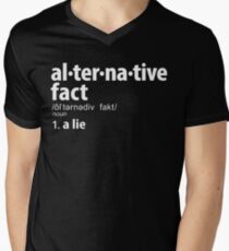 Alternative Facts Definition Men's V-Neck T-Shirt