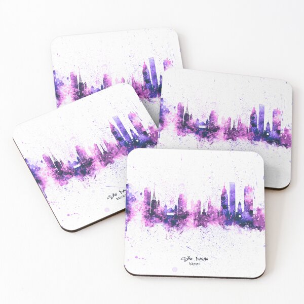 Item preview, São Paulo Skyline Brazil designed and sold by ArtPrints.