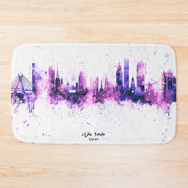 Item preview, São Paulo Skyline Brazil designed and sold by ArtPrints.
