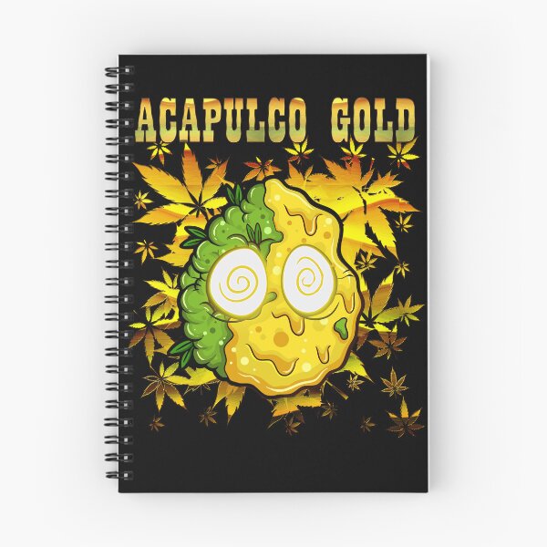 Item preview, Acapulco Gold Label Weed Strain Marijuana Package Design designed and sold by DabGraphic.