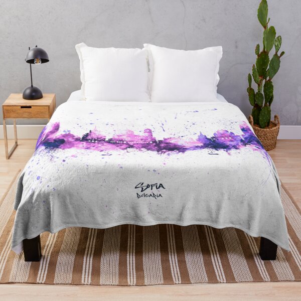 Item preview, Sofia Bulgaria Skyline designed and sold by ArtPrints.