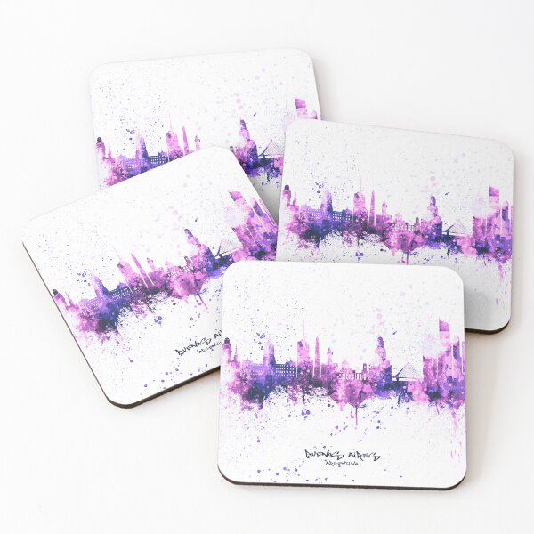 Item preview, Buenos Aires Argentina Skyline designed and sold by ArtPrints.