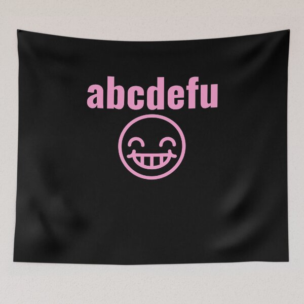 Item preview, abcdefu Smile Face designed and sold by PleiWell.