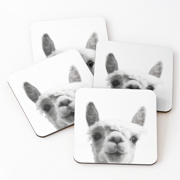 Item preview, Alpaca Photo With White Background designed and sold by DavidJosephArt.