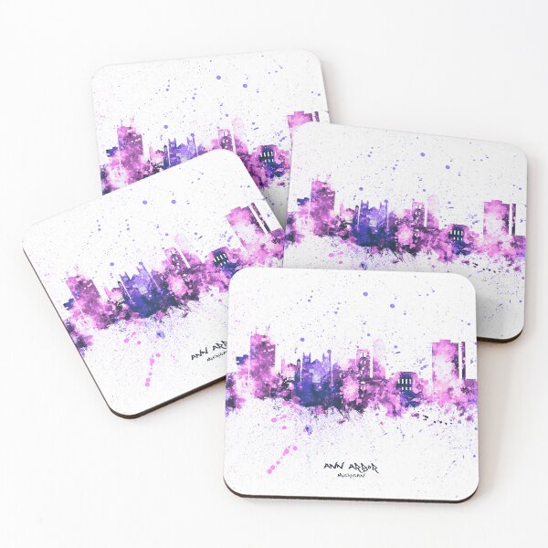 Item preview, Ann Arbor Michigan Skyline designed and sold by ArtPrints.
