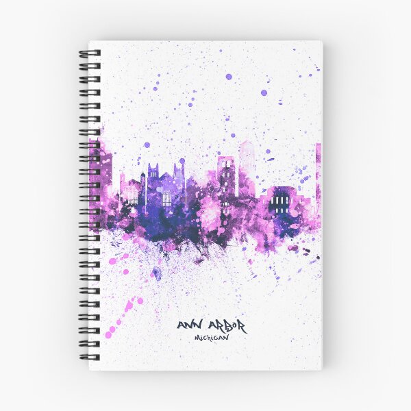 Item preview, Ann Arbor Michigan Skyline designed and sold by ArtPrints.