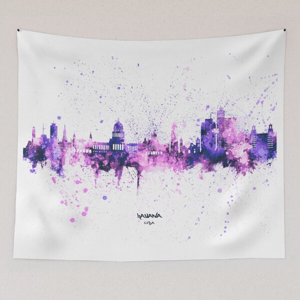 Item preview, Havana Cuba Skyline designed and sold by ArtPrints.