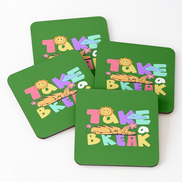 Item preview, TAKE BREAK  designed and sold by DiscoVibes.