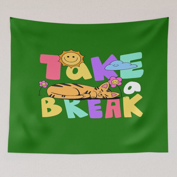 Item preview, TAKE BREAK  designed and sold by DiscoVibes.