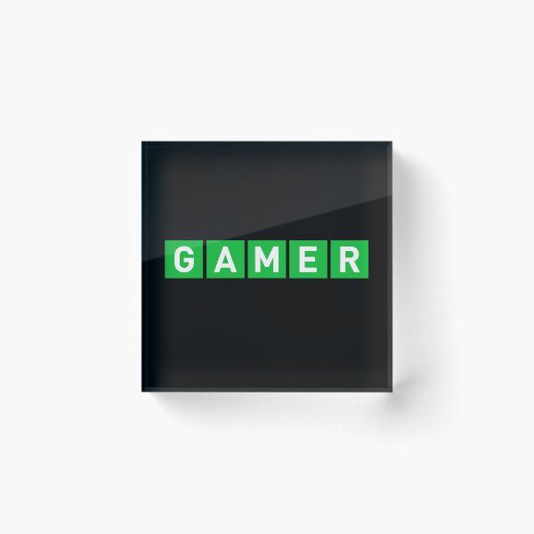Item preview, Gamer Word Game Daily Puzzle Lover designed and sold by SpringMoonPress.