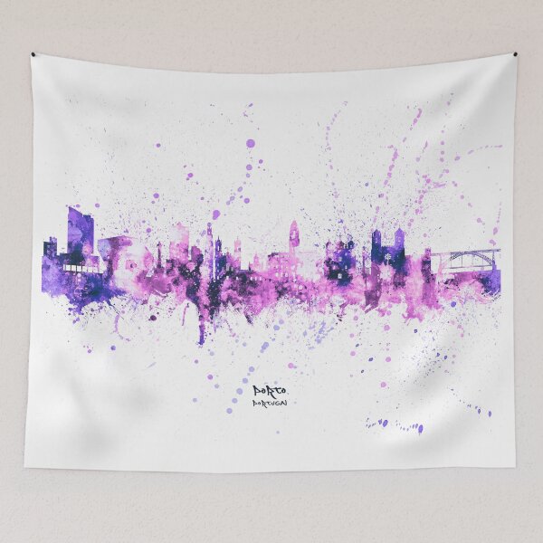 Item preview, Porto Portugal Skyline designed and sold by ArtPrints.