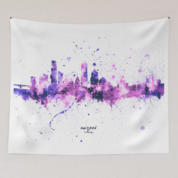Item preview, Austin Texas Skyline designed and sold by ArtPrints.