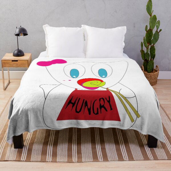 Item preview, hungry ghost 02 owl funny hungry girl ghost designed and sold by AZEM-ST.