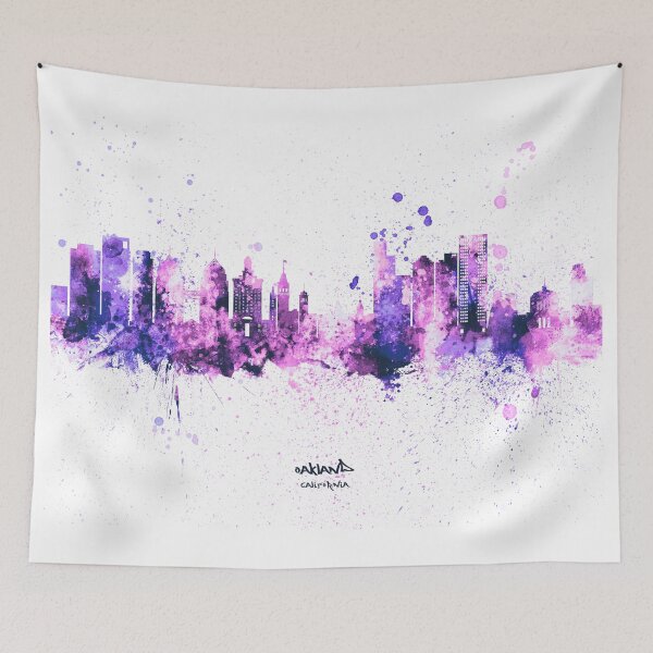 Item preview, Oakland California Skyline designed and sold by ArtPrints.