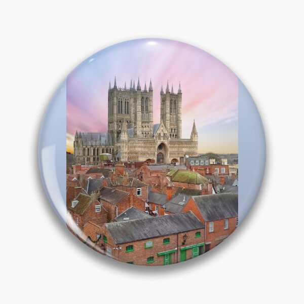 Item preview, Lincoln Cathedral And Rooftops designed and sold by Alisonchambers2.