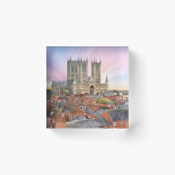 Item preview, Lincoln Cathedral And Rooftops designed and sold by Alisonchambers2.
