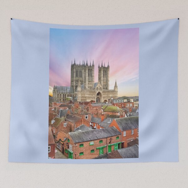 Item preview, Lincoln Cathedral And Rooftops designed and sold by Alisonchambers2.