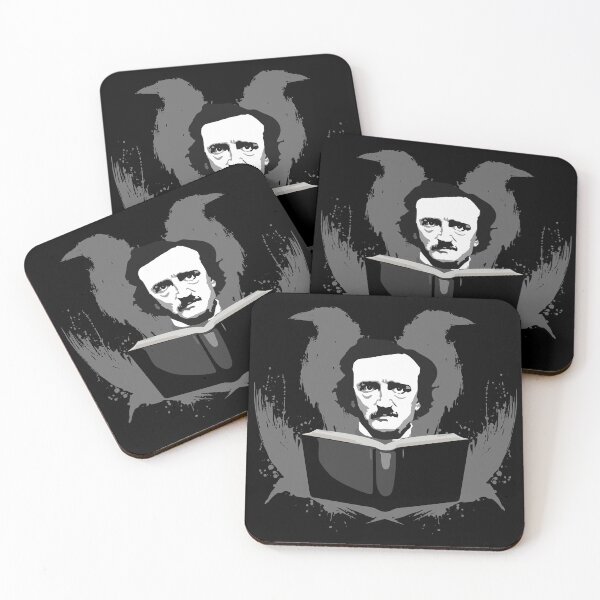Item preview, Edgar Allan Poe - Book and Ravens designed and sold by BRU Design.