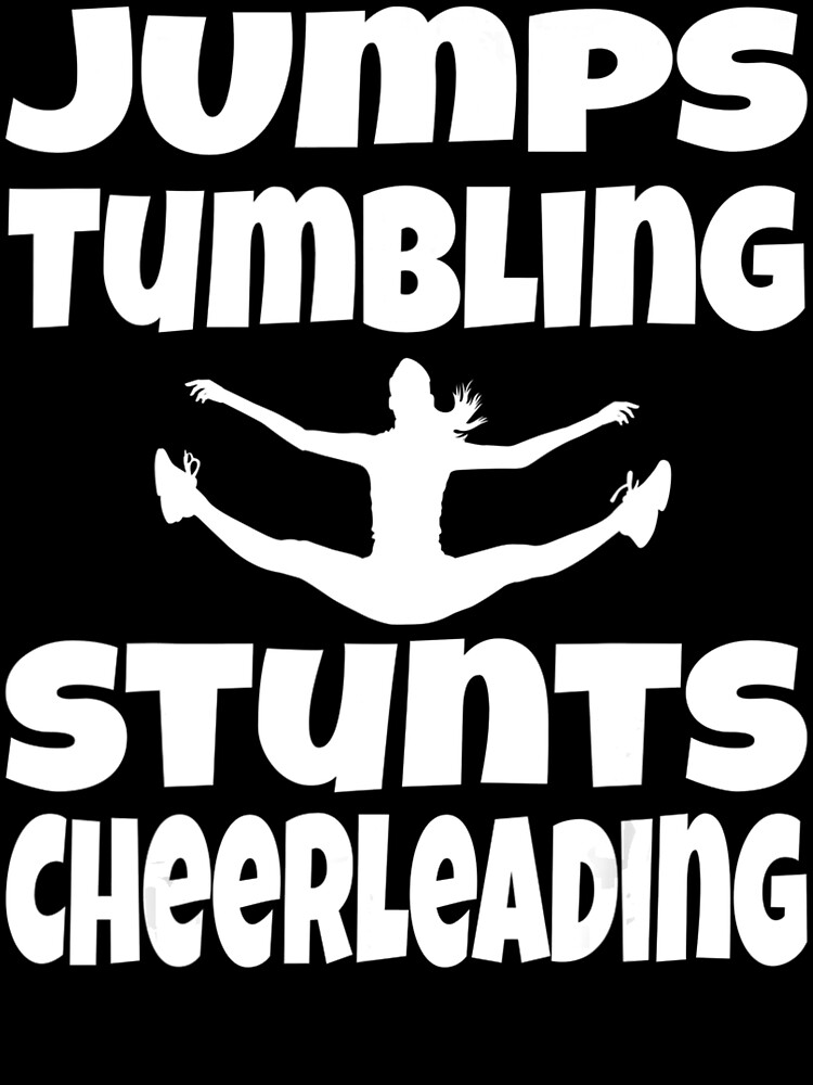 "Cheerleading Sprüche Cheerleader Stuff Cheer Squad" Poster von