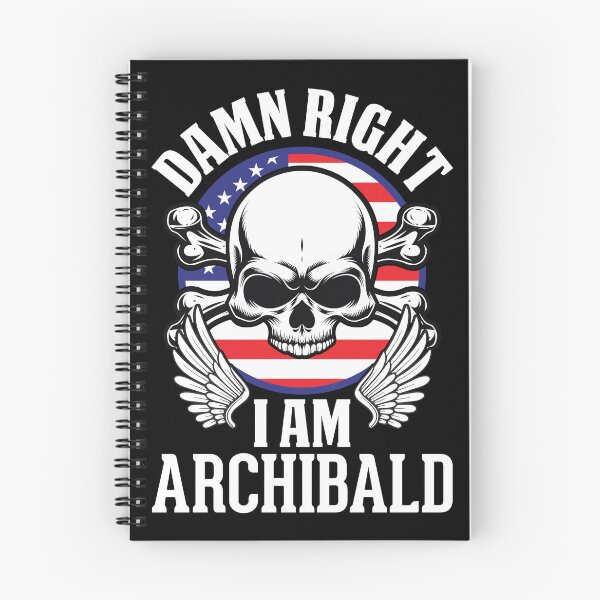 Item preview, Skull Lover Damn Right I Am Archibald designed and sold by ForeverInTime.