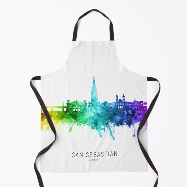 Item preview, San Sebastian Spain Skyline designed and sold by ArtPrints.