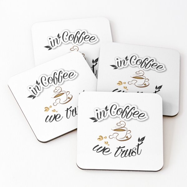 Item preview, In Coffee we trust designed and sold by CreativeTouch1.