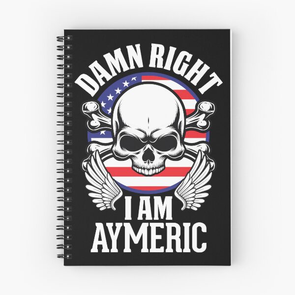 Item preview, Skull Lover Damn Right I Am Aymeric designed and sold by ForeverInTime.