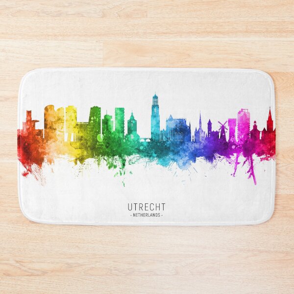 Item preview, Utrecht The Netherlands Skyline designed and sold by ArtPrints.