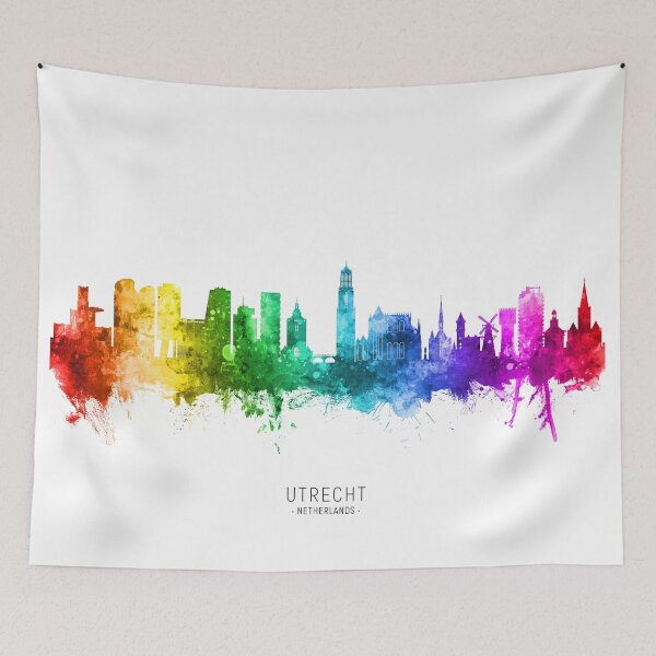 Item preview, Utrecht The Netherlands Skyline designed and sold by ArtPrints.