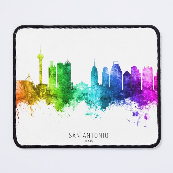 Item preview, San Antonio Texas Skyline designed and sold by ArtPrints.