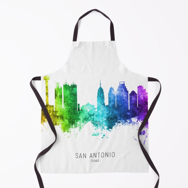 Artikelvorschau, San Antonio Texas Skyline entworfen und verkauft von ArtPrints.