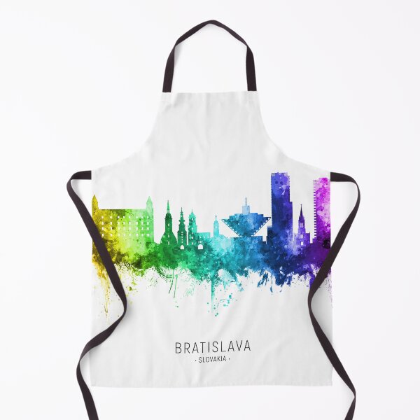 Item preview, Bratislava Slovakia Skyline designed and sold by ArtPrints.