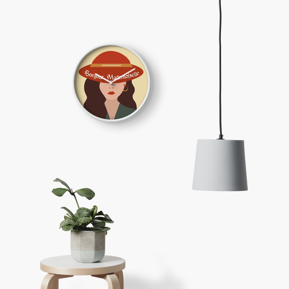 Item preview, Clock designed and sold by FoxyCreativeLtd.