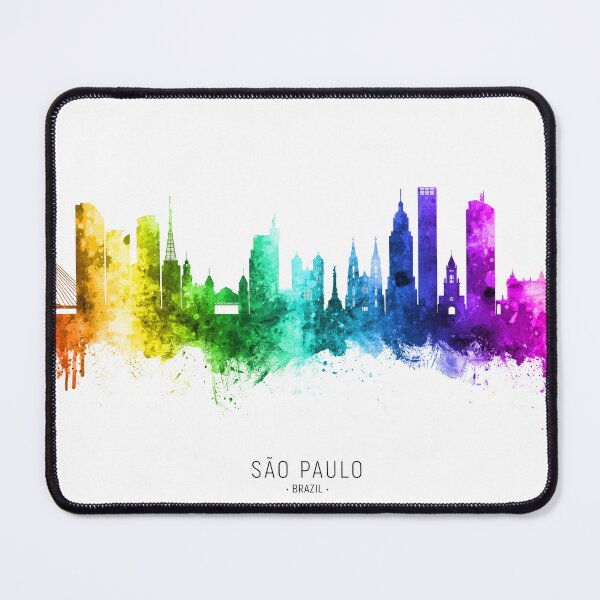 Item preview, São Paulo Skyline Brazil designed and sold by ArtPrints.