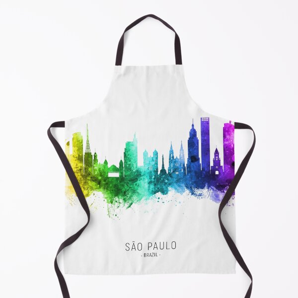 Item preview, São Paulo Skyline Brazil designed and sold by ArtPrints.