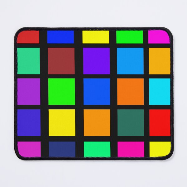 Item preview, colorful geometrical pattern designed and sold by pauloneill-art.