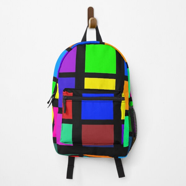Item preview, colorful geometrical pattern designed and sold by pauloneill-art.