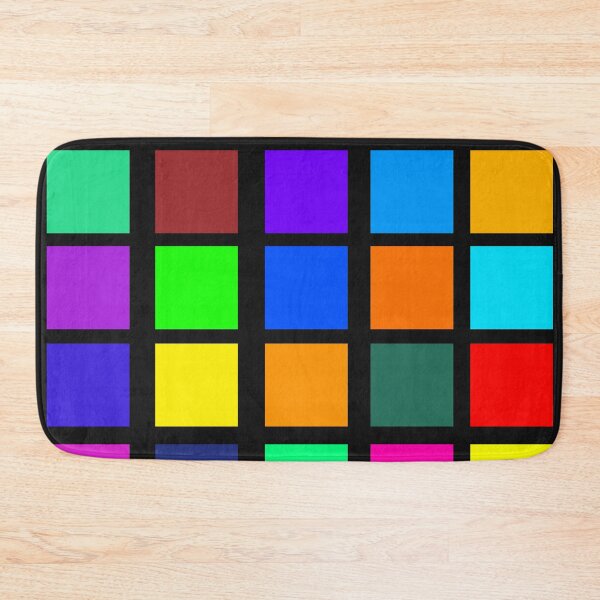 Item preview, colorful geometrical pattern designed and sold by pauloneill-art.