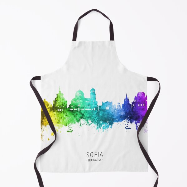 Item preview, Sofia Bulgaria Skyline designed and sold by ArtPrints.