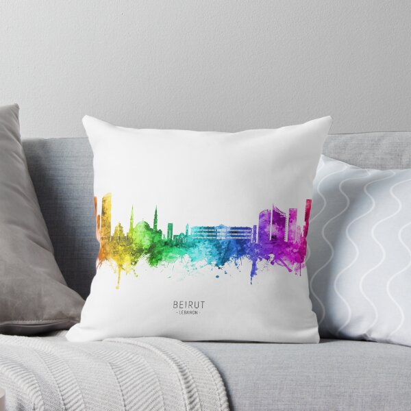 Item preview, Beirut Lebanon Skyline designed and sold by ArtPrints.