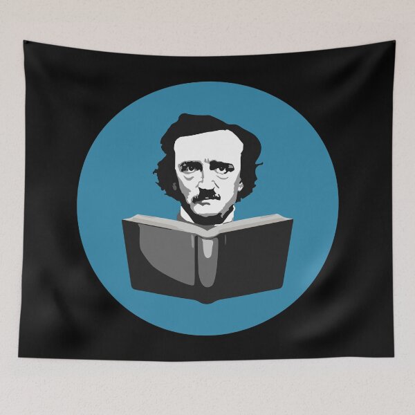 Item preview, Edgar Allan Poe - Book (blue) designed and sold by BRU Design.