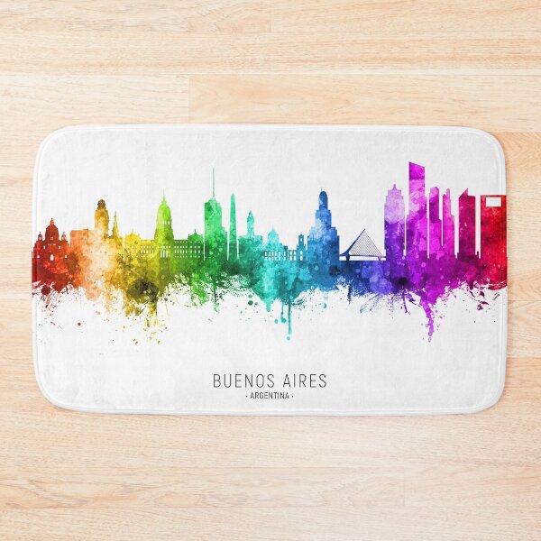 Item preview, Buenos Aires Argentina Skyline designed and sold by ArtPrints.
