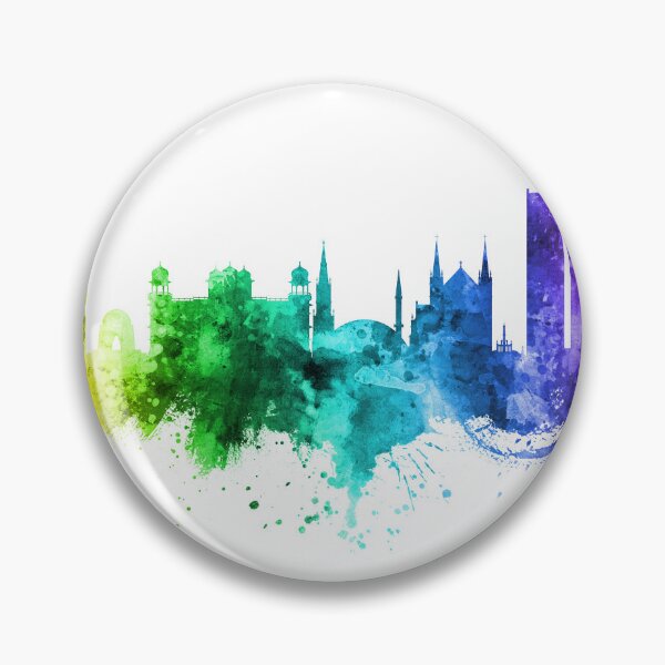 Item preview, Karachi Pakistan Skyline designed and sold by ArtPrints.