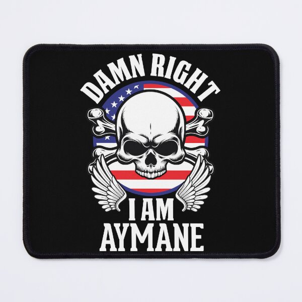 Item preview, Skull Lover Damn Right I Am Aymane designed and sold by ForeverInTime.