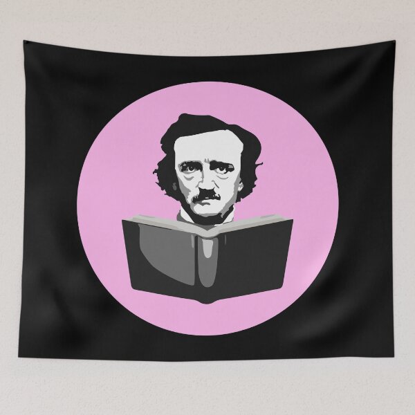 Item preview, Edgar Allan Poe - Book (Pink) designed and sold by BRU Design.