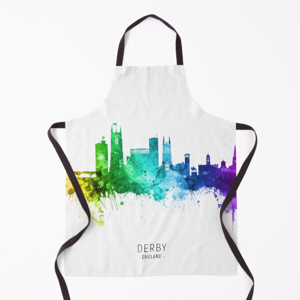 Artikelvorschau, Derby England Skyline entworfen und verkauft von ArtPrints.